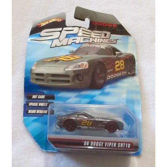 2009 Hot Wheels Speed Machines - 2006 Dodge Viper SRT10 - 1:64 Diecast - Picture 4 of 4